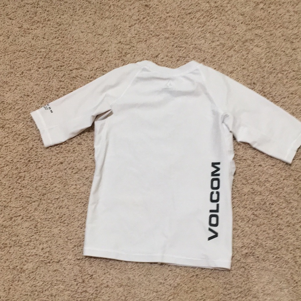 Volcom White Logo Rash Guard - Picture 3 of 3